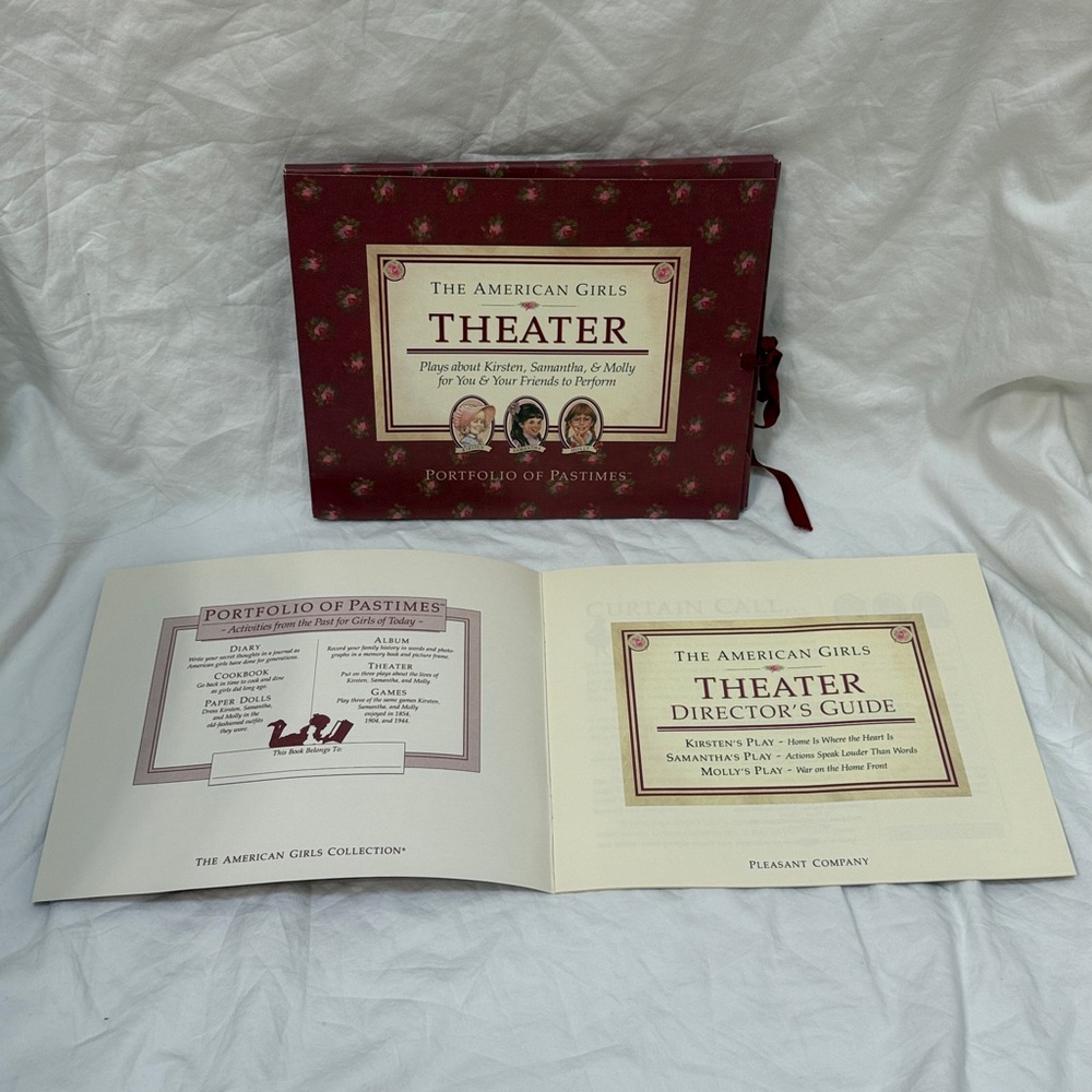 The American Girls Portfolio of Pastimes Bundle Set - Theater & Diary Books - Picture 6 of 16